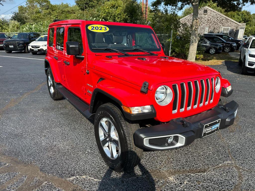 used 2023 Jeep Wrangler car, priced at $35,365