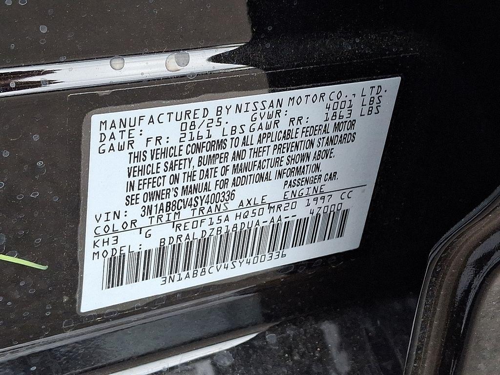 new 2025 Nissan Sentra car, priced at $23,380