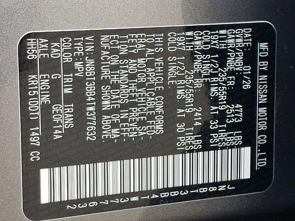 new 2026 Nissan Rogue car, priced at $31,911