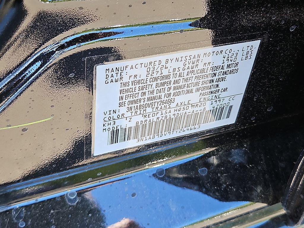 new 2026 Nissan Sentra car, priced at $28,155