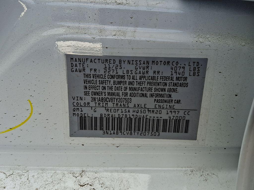 new 2026 Nissan Sentra car, priced at $25,765