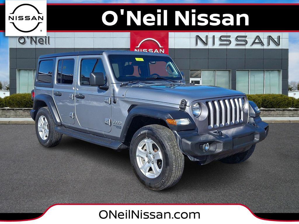 used 2020 Jeep Wrangler Unlimited car, priced at $21,999