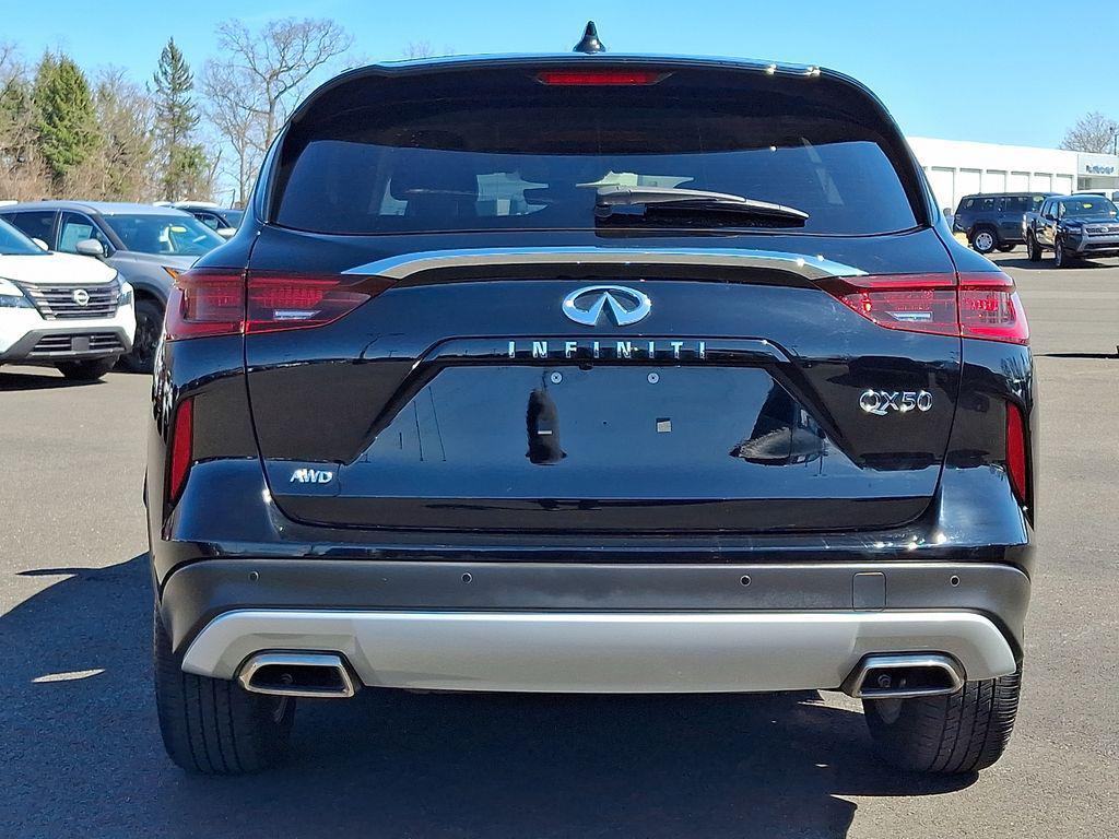 used 2025 INFINITI QX50 car, priced at $33,199