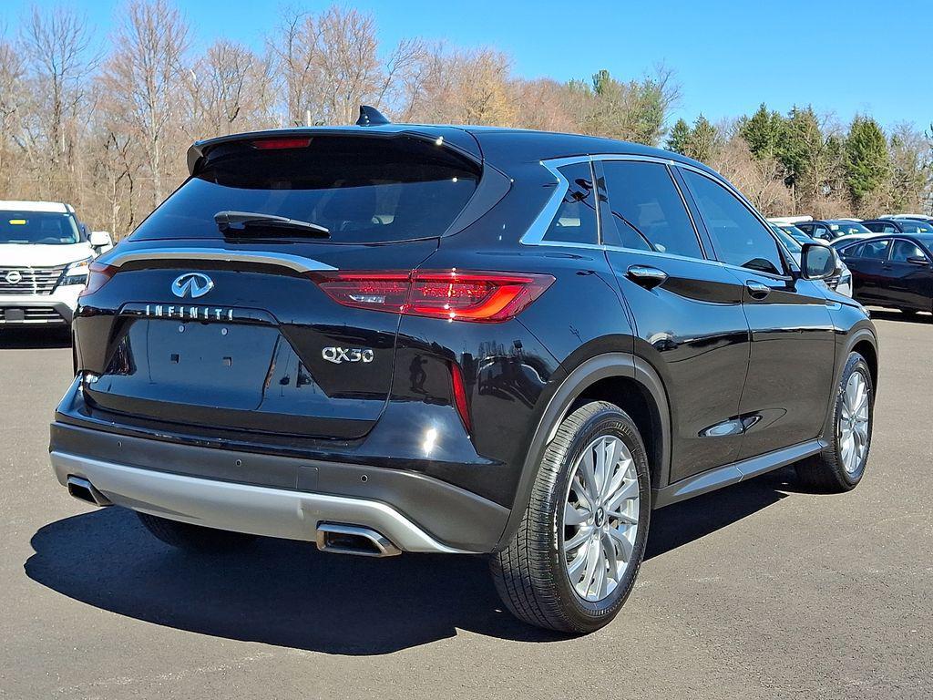 used 2025 INFINITI QX50 car, priced at $33,199