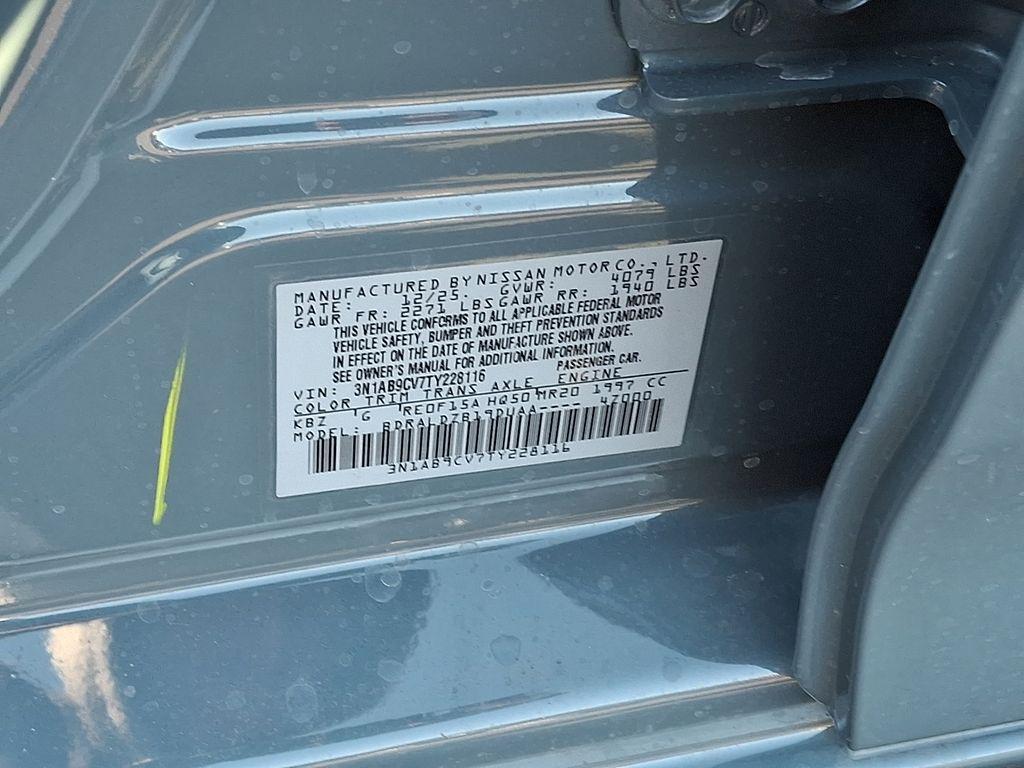 new 2026 Nissan Sentra car, priced at $25,715