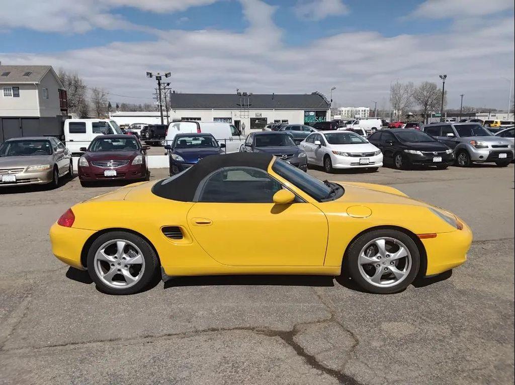 used 2002 Porsche Boxster car, priced at $13,900