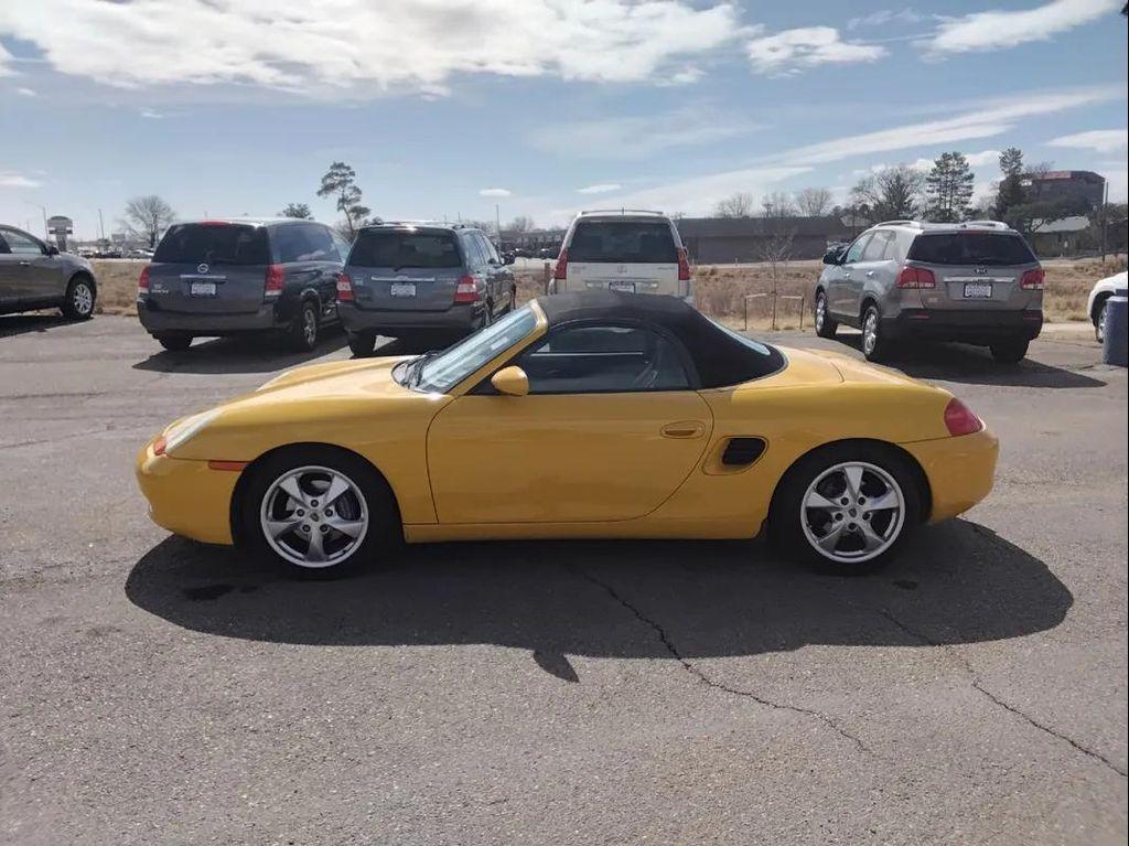 used 2002 Porsche Boxster car, priced at $13,900