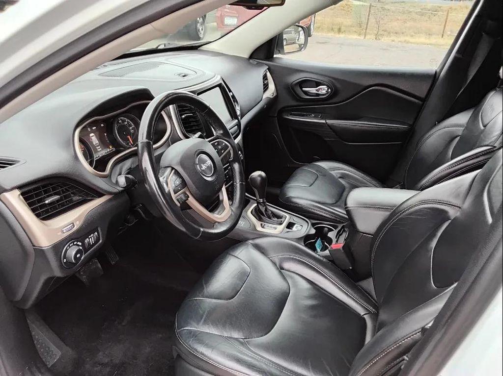used 2017 Jeep Cherokee car, priced at $9,400