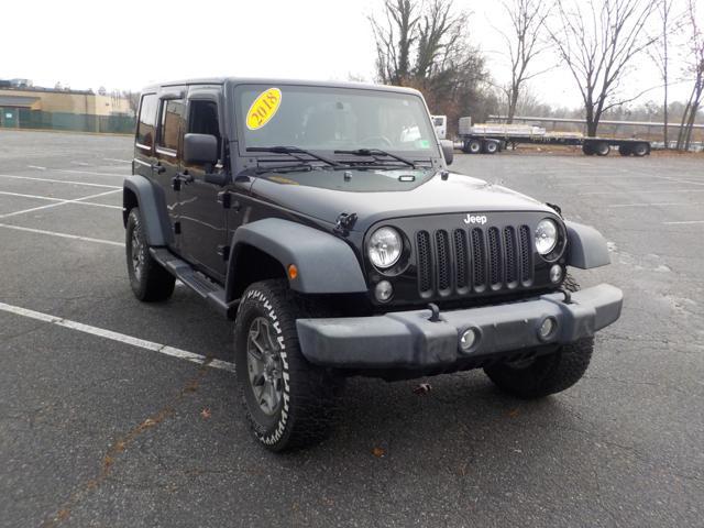 used 2018 Jeep Wrangler JK Unlimited car, priced at $15,997
