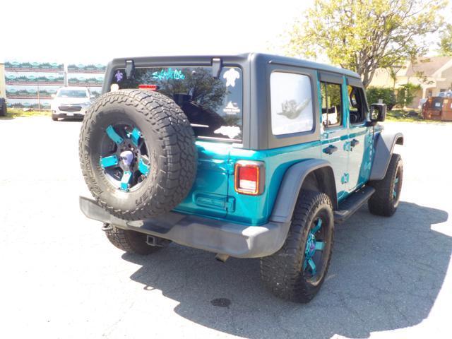 used 2020 Jeep Wrangler Unlimited car, priced at $21,998