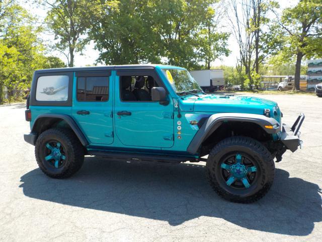 used 2020 Jeep Wrangler Unlimited car, priced at $21,998