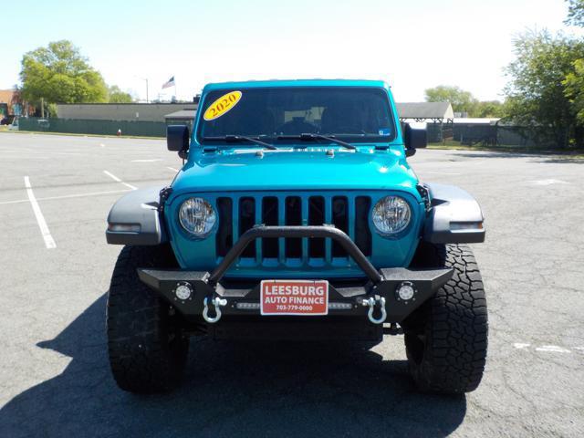 used 2020 Jeep Wrangler Unlimited car, priced at $21,998