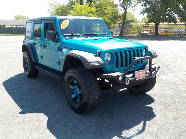 used 2020 Jeep Wrangler Unlimited car, priced at $21,998