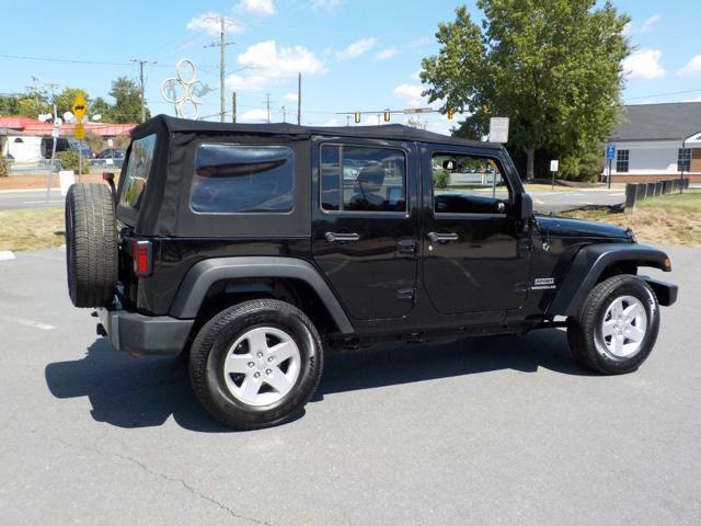 used 2018 Jeep Wrangler JK Unlimited car, priced at $13,999