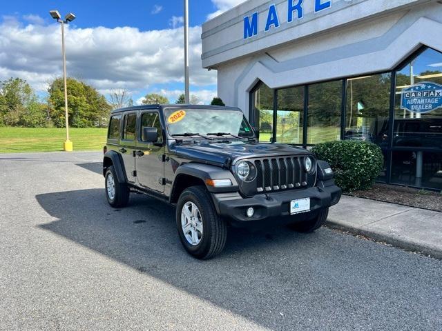 used 2022 Jeep Wrangler Unlimited car, priced at $33,491