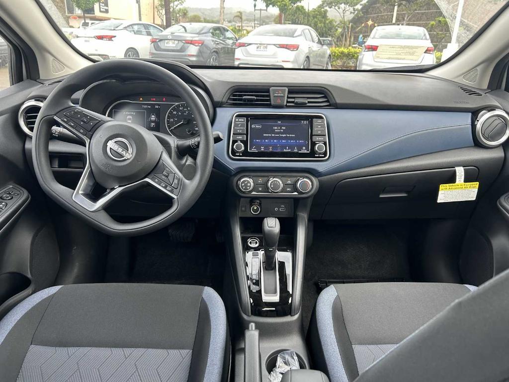 new 2025 Nissan Versa car, priced at $22,100