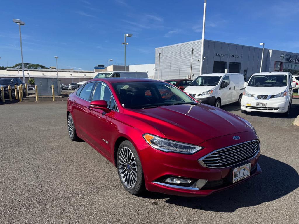 used 2017 Ford Fusion Hybrid car, priced at $12,988
