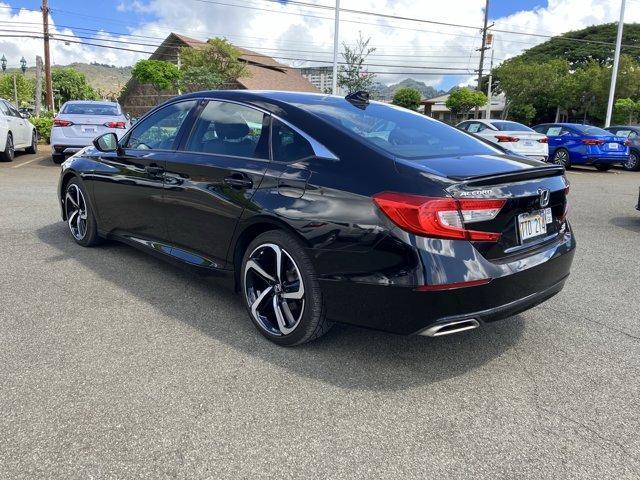 2018 Black Honda Accord
