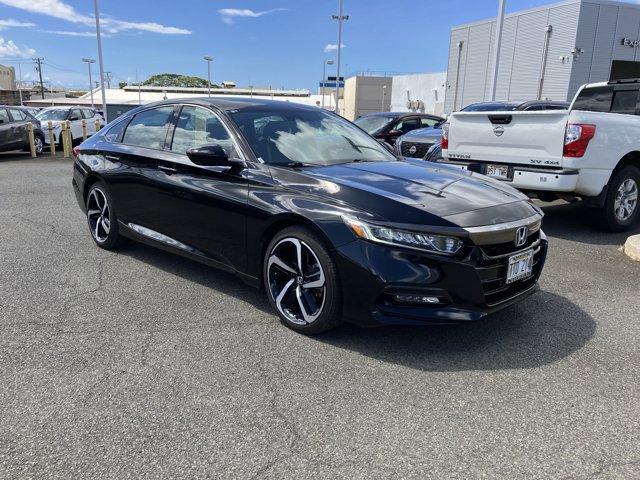 2018 Black Honda Accord