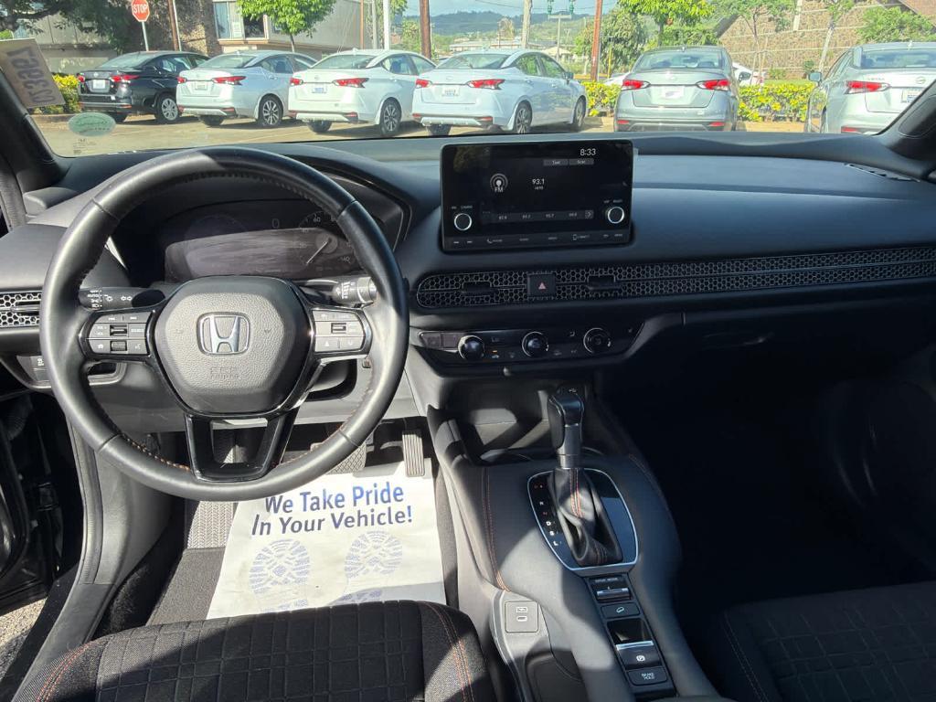 2024 Crystal Black Pearl Honda HR-V