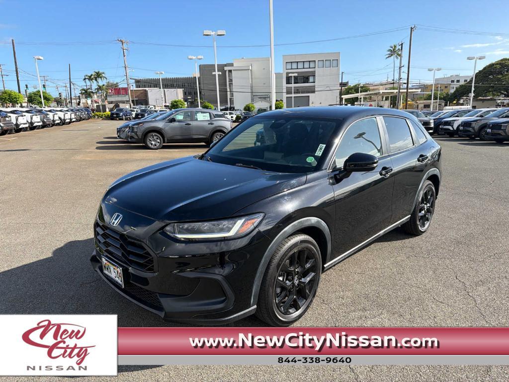 2024 Crystal Black Pearl Honda HR-V