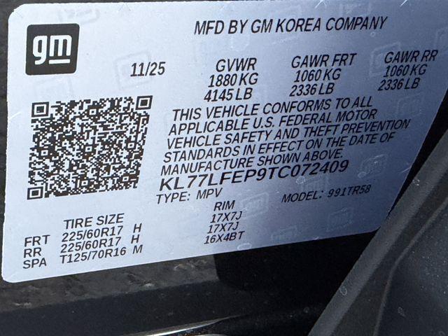 new 2026 Chevrolet Trax car, priced at $23,240