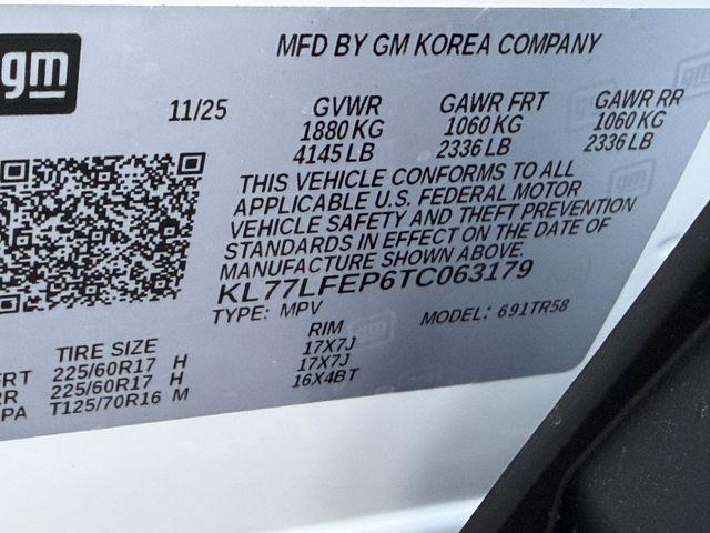 new 2026 Chevrolet Trax car, priced at $23,240