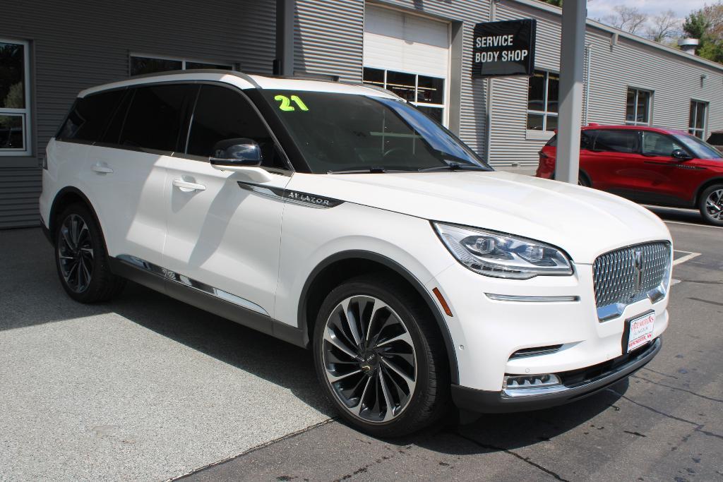 used 2021 Lincoln Aviator car, priced at $37,467