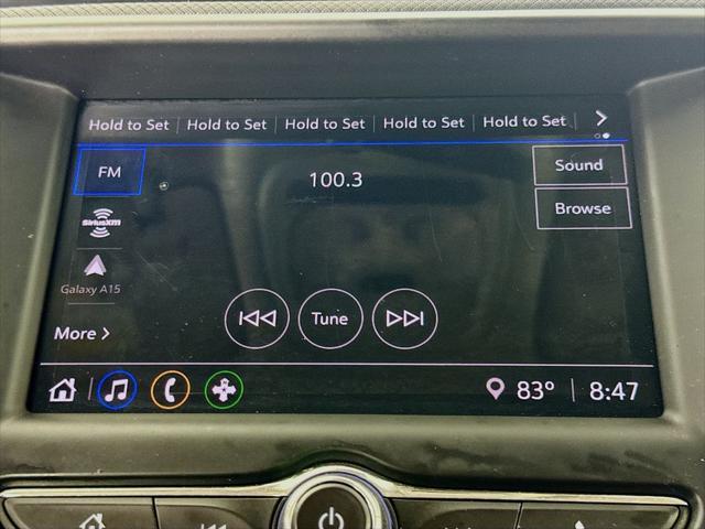 2022 Mosaic Black Metallic Chevrolet Trailblazer