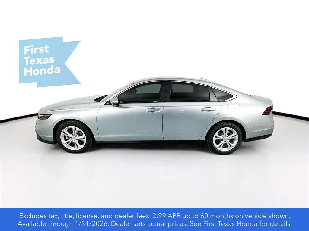 new 2025 Honda Accord car, priced at $28,502