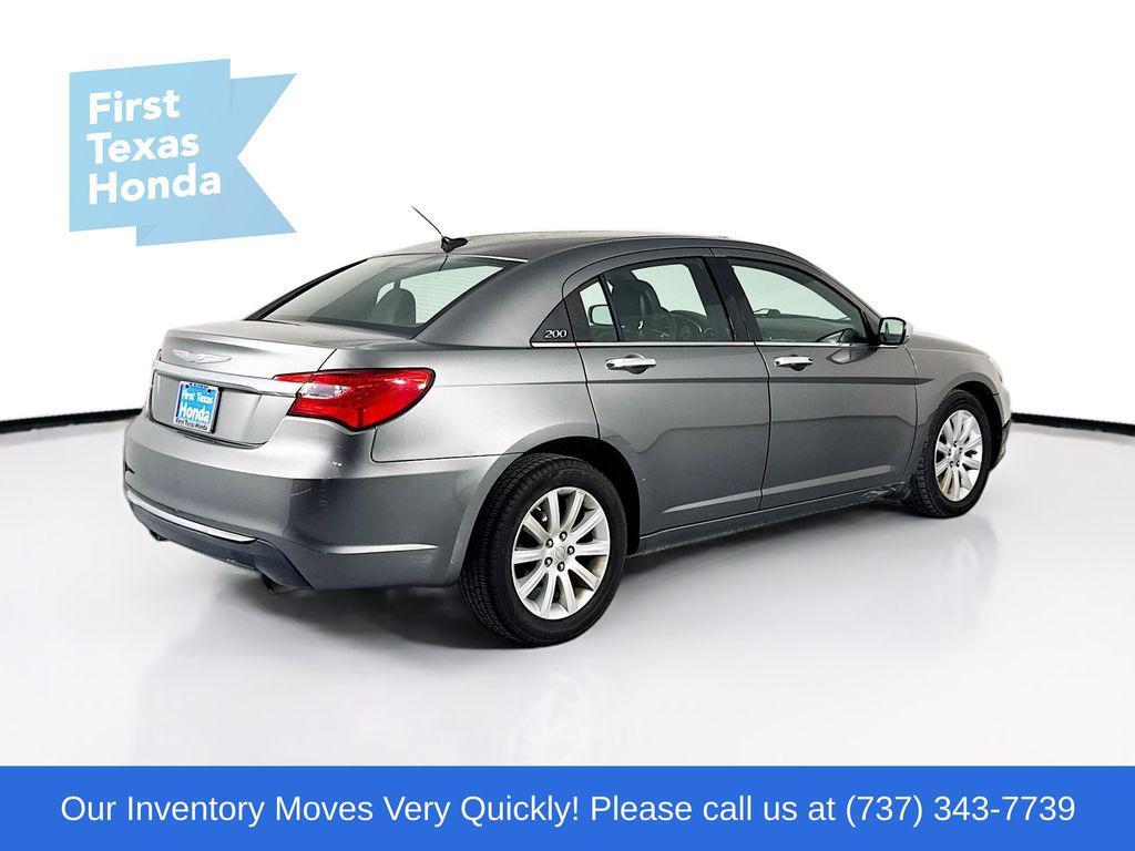 used 2013 Chrysler 200 car, priced at $6,487