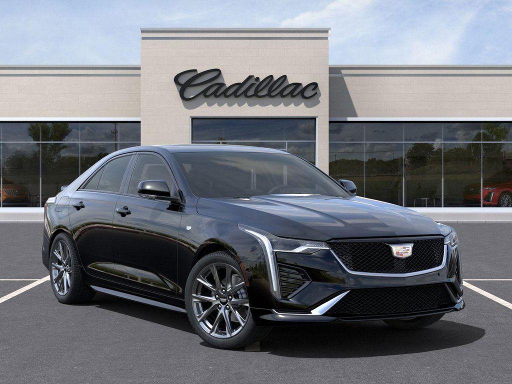 new 2025 Cadillac CT4 car, priced at $52,235