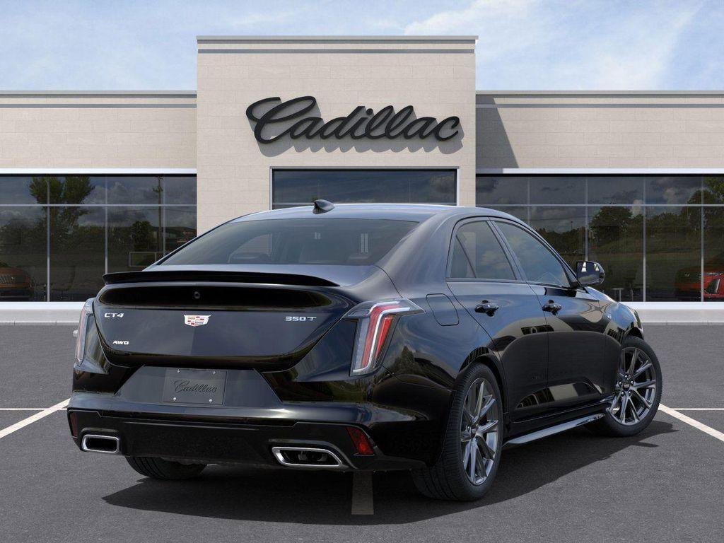 new 2025 Cadillac CT4 car, priced at $52,235