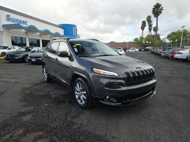 used 2018 Jeep Cherokee car, priced at $13,695