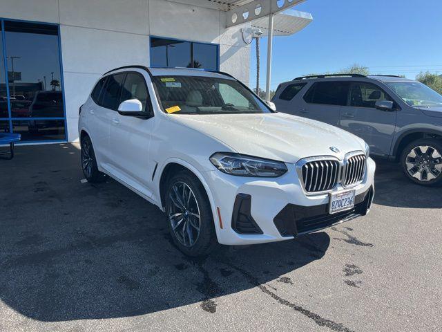 used 2022 BMW X3 car, priced at $27,609