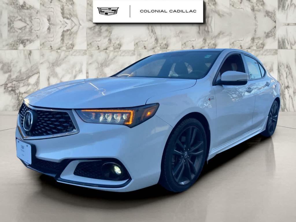 used 2020 Acura TLX car, priced at $24,555
