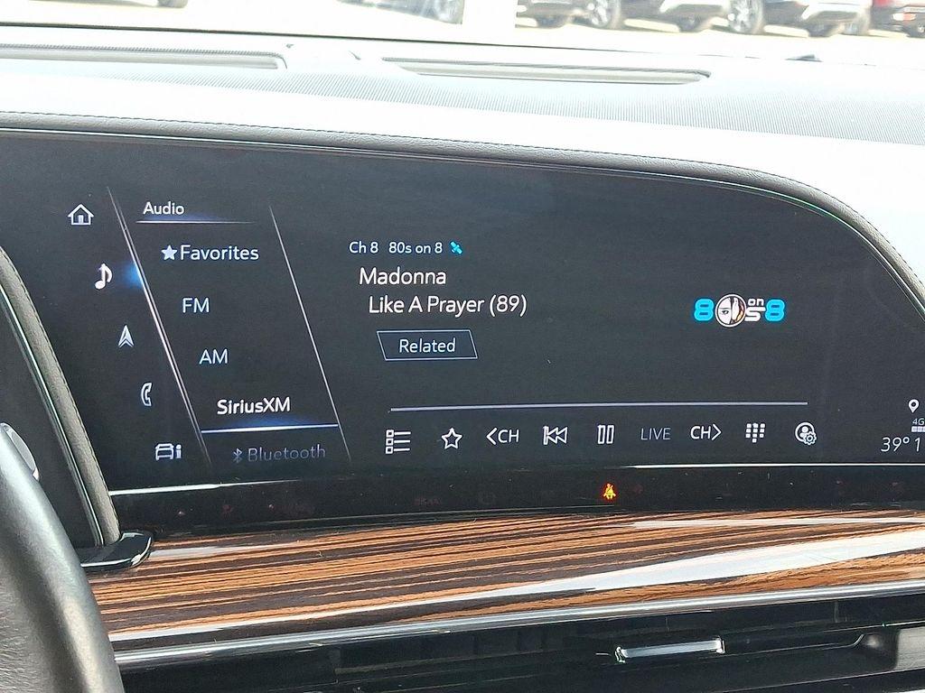 used 2024 Cadillac Escalade ESV car, priced at $80,695