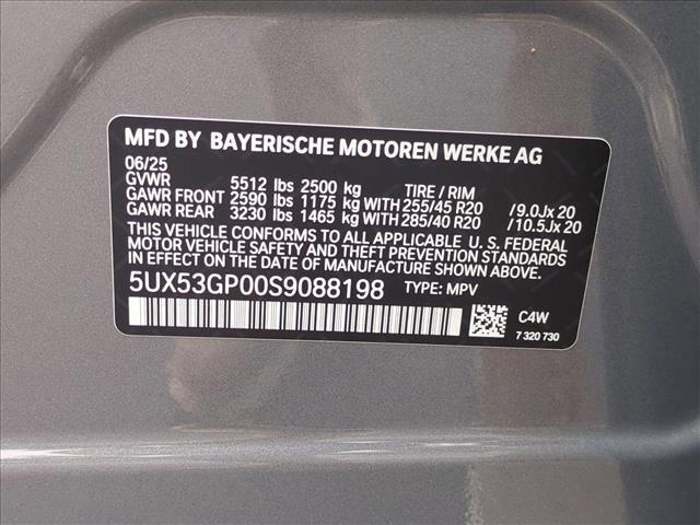 new 2025 BMW X3 car, priced at $59,165