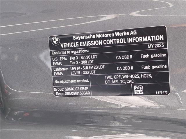 new 2025 BMW X3 car, priced at $59,165