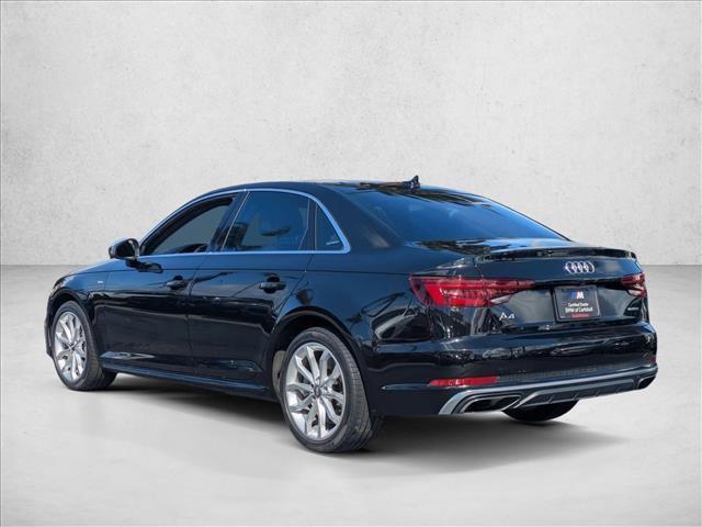 used 2019 Audi A4 car, priced at $17,500