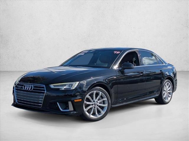 used 2019 Audi A4 car, priced at $17,500
