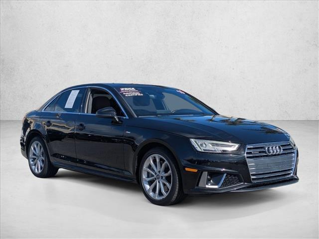 used 2019 Audi A4 car, priced at $17,500