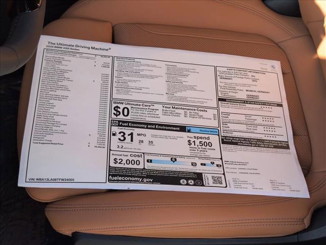 new 2026 BMW 330 car, priced at $53,535