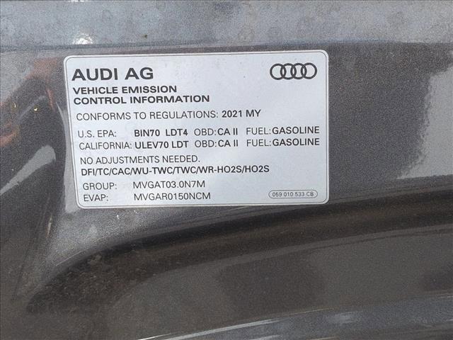 used 2021 Audi Q7 car, priced at $26,500