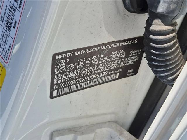 used 2017 BMW X3 car, priced at $13,076