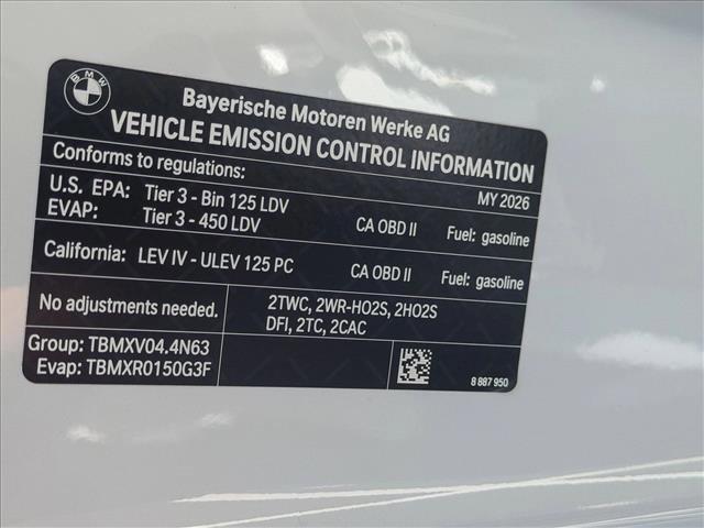 new 2026 BMW M850 Gran Coupe car, priced at $111,325