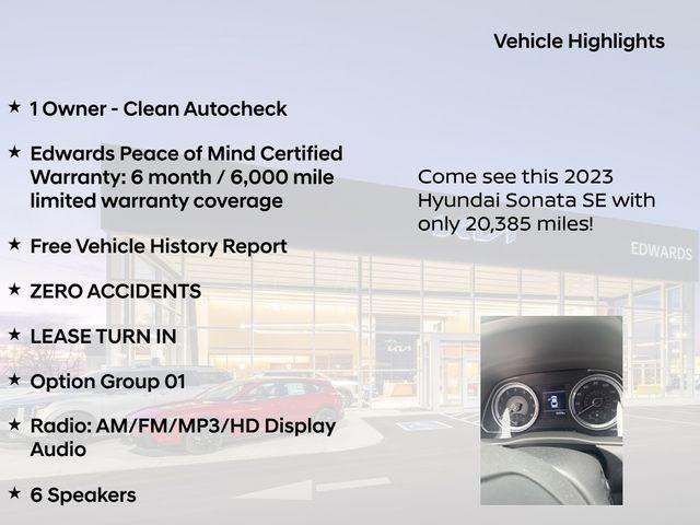 used 2023 Hyundai Sonata car, priced at $22,589