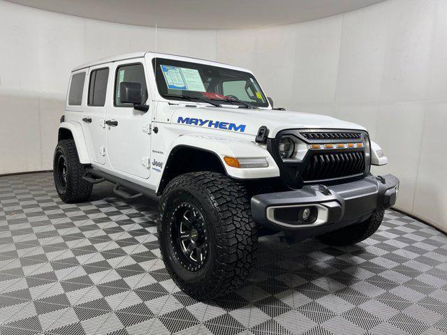 used 2021 Jeep Wrangler Unlimited 4xe car, priced at $25,996