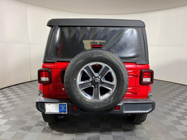 used 2018 Jeep Wrangler Unlimited car, priced at $20,999