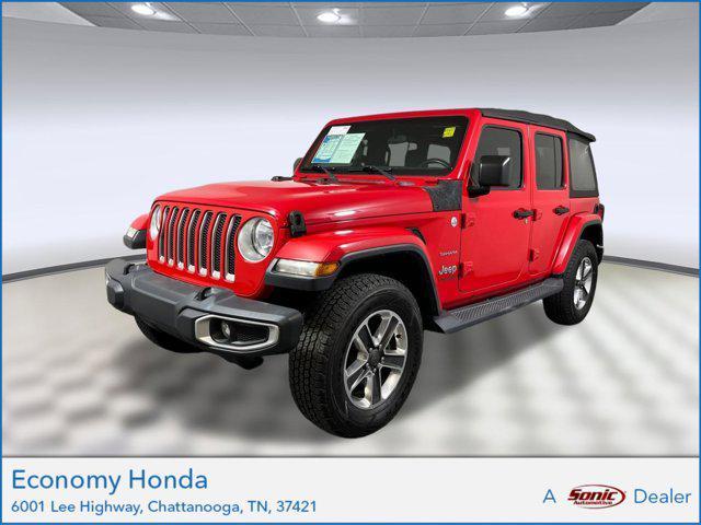 used 2018 Jeep Wrangler Unlimited car, priced at $20,999